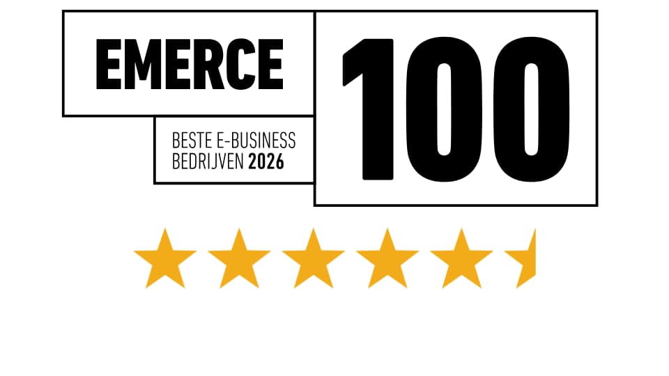 Aviva Solutions staat met 5,5 sterren in de Emerce Top 100 2026!