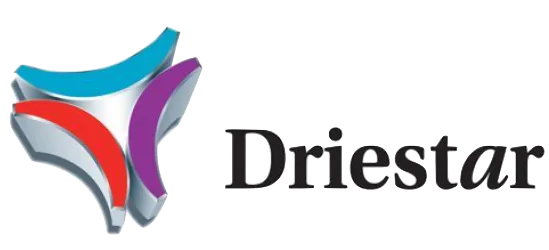 Het logo van Driestar.