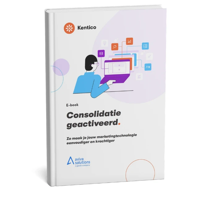 Kentico eboek: Consolidatie geactiveerd