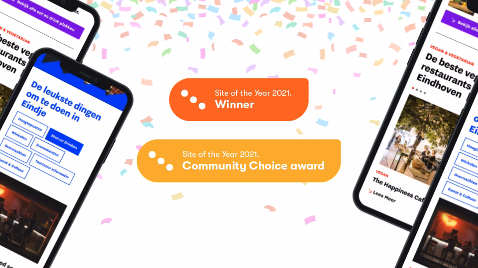 Eindhoven365 is door Kentico verkozen tot SOTY 2021