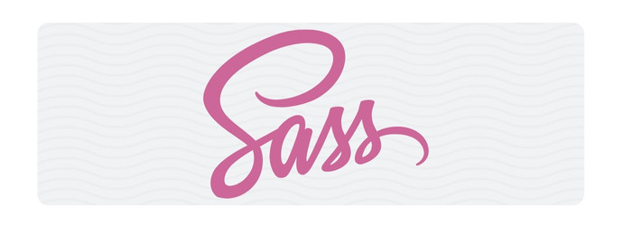 Het logo van Sass, meest stabiele CSS uitbreiding ter wereld.