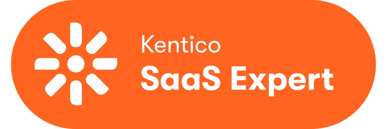 Kentico SaaS Expert Badge