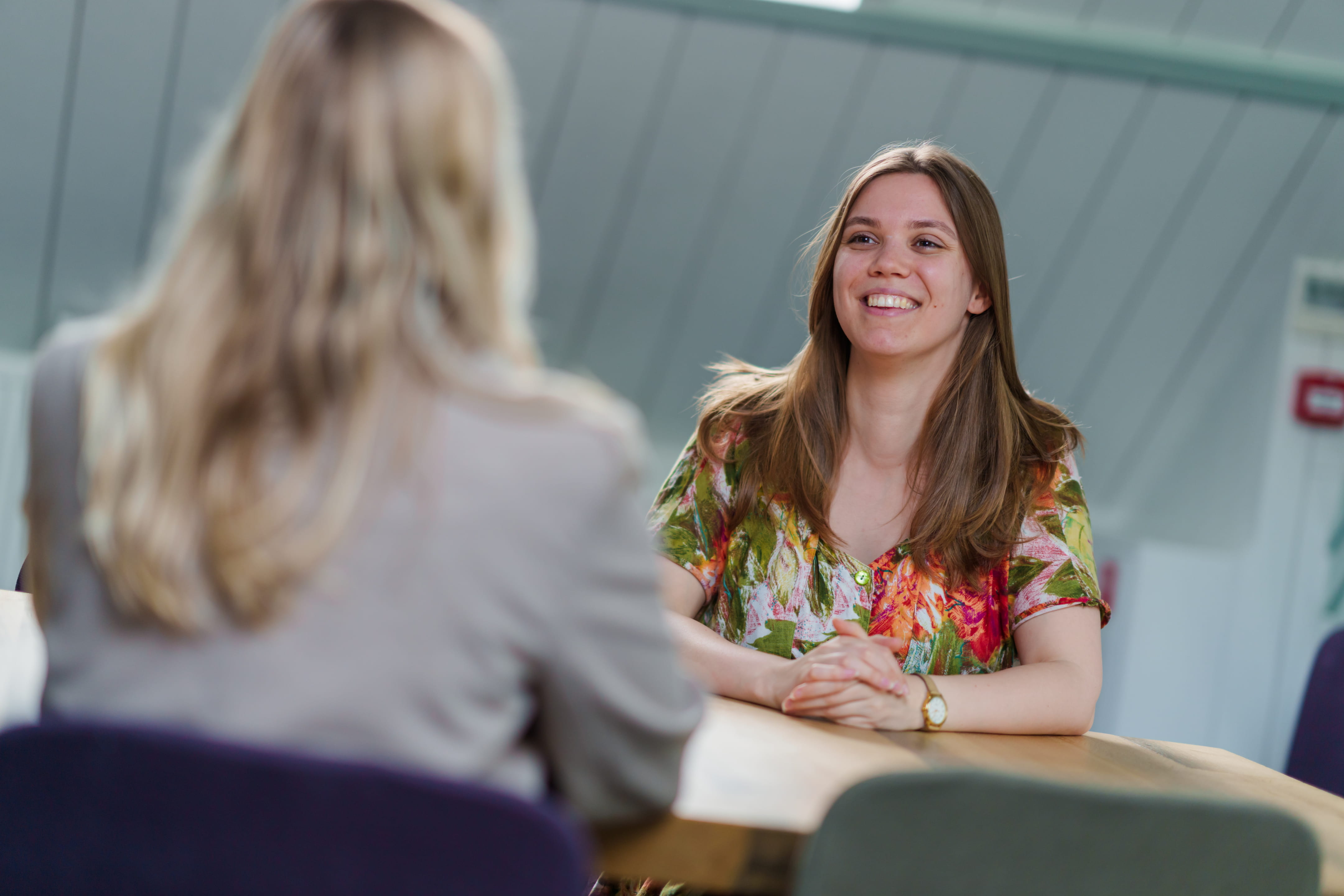 Collega's in overleg