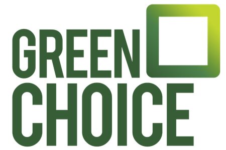 Het logo van Greenchoice, een Rotterdamse energieleverancier gericht op het toegankelijker maken van de energietransitie voor consumenten en bedrijven.