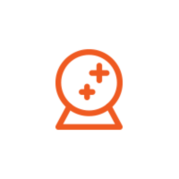 The Kentico icon for a crystal ball.